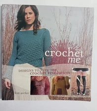 Vintage  Crochet Me Kitting Sewing  Book