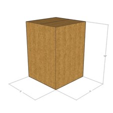 125 7x7x10 Kraft Brown Corrugated Shipping Boxes 32 ECT Single-Wall New