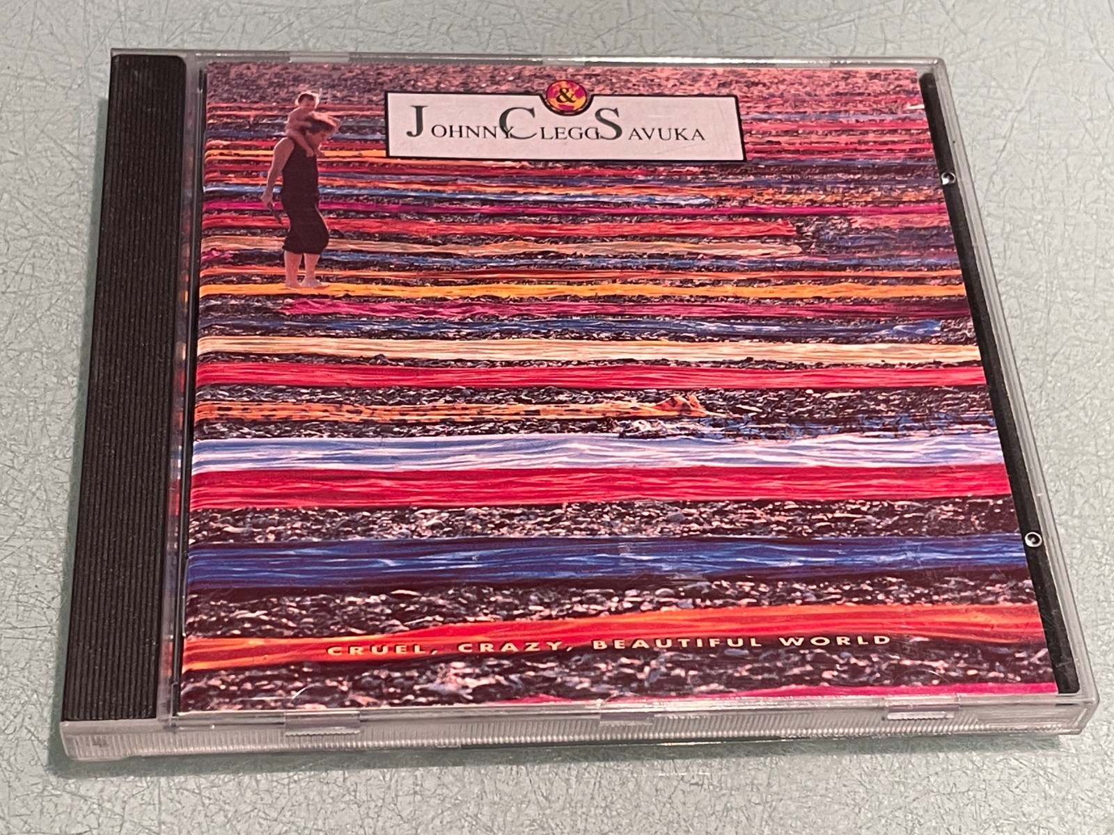 Johnny Clegg & Savuka - Cruel Crazy Beautiful World - CD Album - 1989 EMI