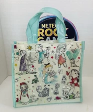 Disney Beach Tote Bag Summer Bag Princess Design Swinsuit Bag Pool Picnic Ariel