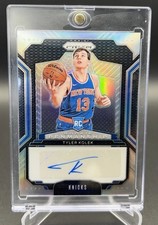 2024-25 Panini Prizm - Silver Rookie Penmanship Tyler Kolek #RPE-TYK (AU, RC)