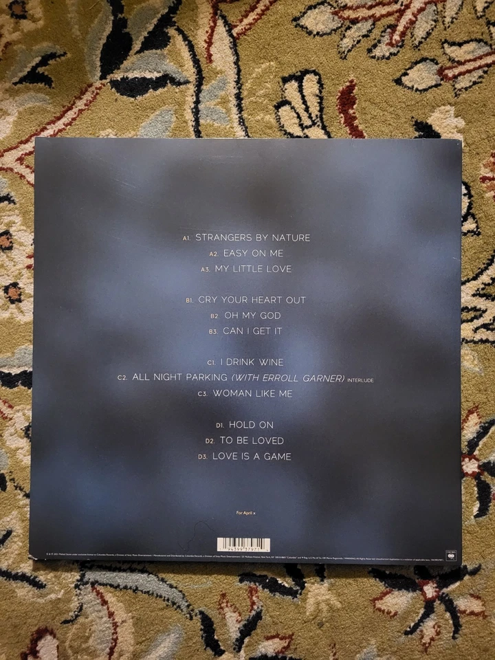 Adele 30 12" Vinyl Double LP 2021 Columbia 19439937971 Near Mint (NM) - Image 2 of 4