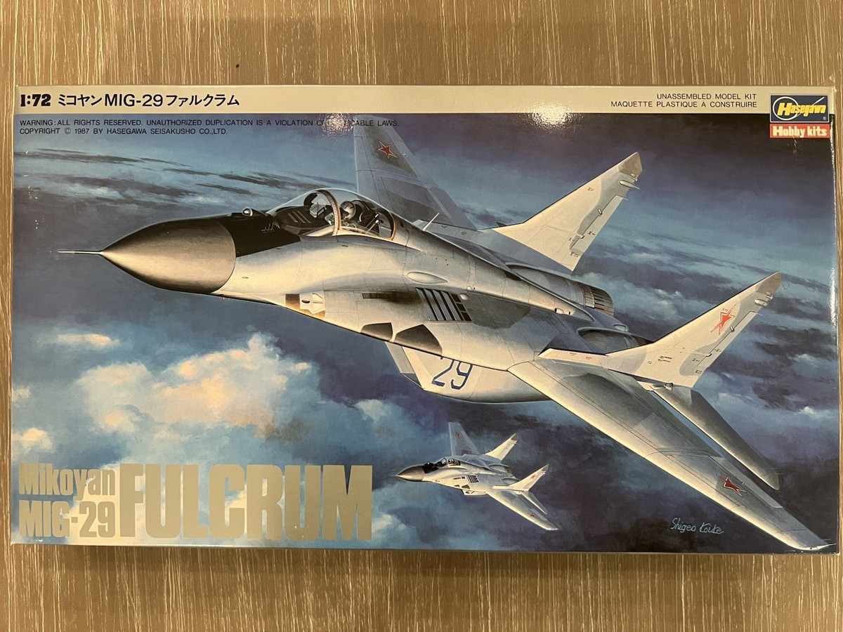 1/72 Hasegawa Mikoyan MiG-29 Fulcrum kit #K22 | eBay