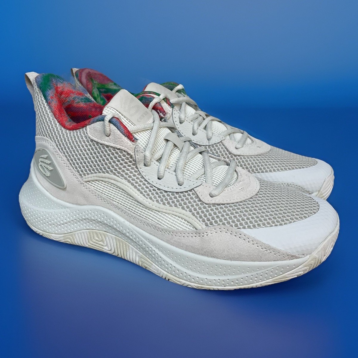 Under Armour Curry 3Z 24 SDE Basketball Shoes Men 9.5 White