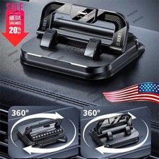 Car Phone Mount with Strong Suction Cup   360  Rotation, Adjustable Viewing A