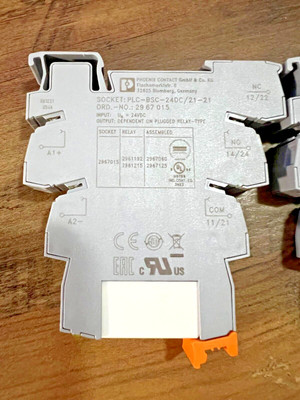  Phoenix Contact 2967015   PLC-BPS, PLC Terminal Block, Screw Connect, 24 VDC