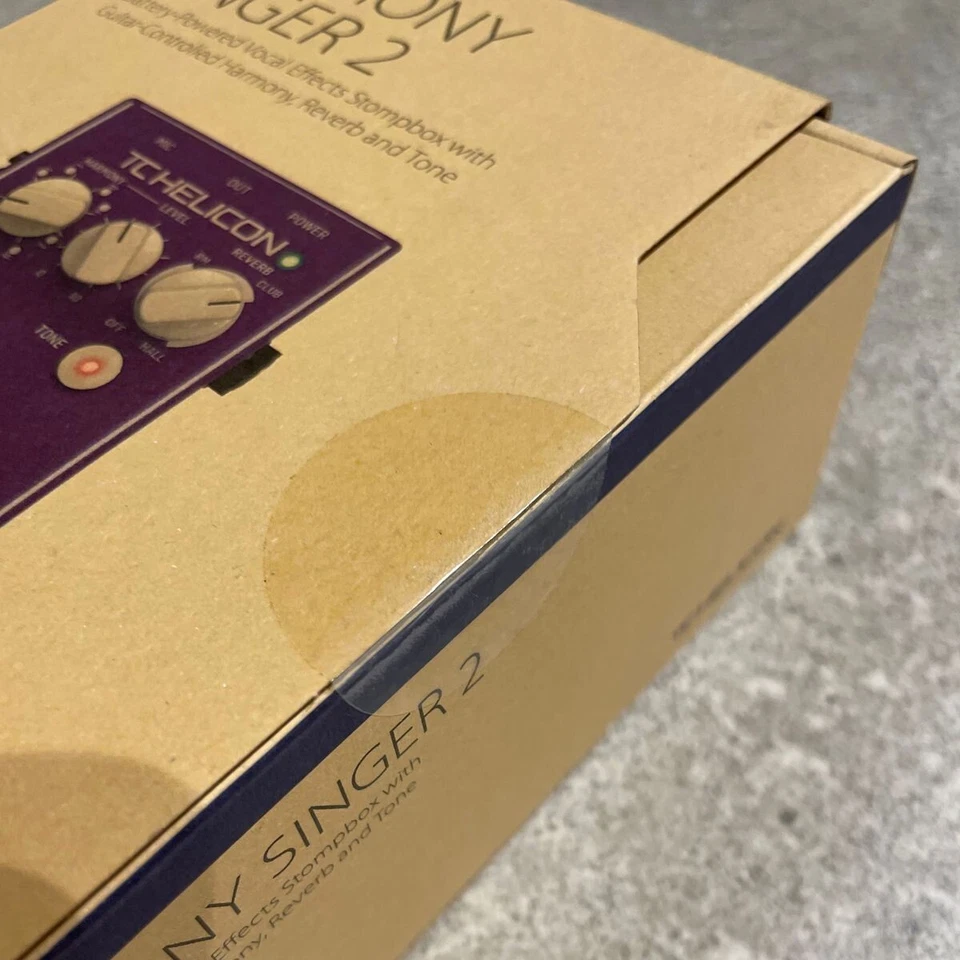 TC Helicon Harmony Singer 2 Harmony Reverb Pedal for Vocals - Image 2 of 4