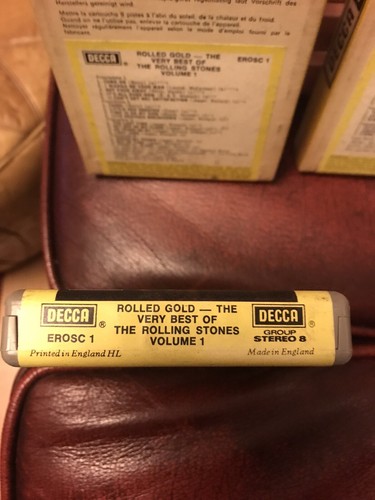 Rolling Stones - Rolled Gold Vol 1 & 2 DECCA 8 Track Cartridge Tape. Ex/plus. - Picture 9 of 11