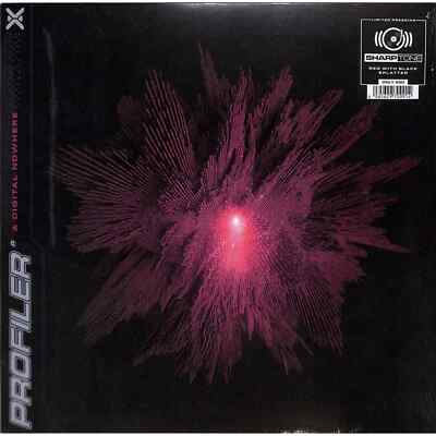 Profiler / A DIGITAL NOWHERE (RED WITH BLACK SPLATTER) (LP) / Sharptone Records