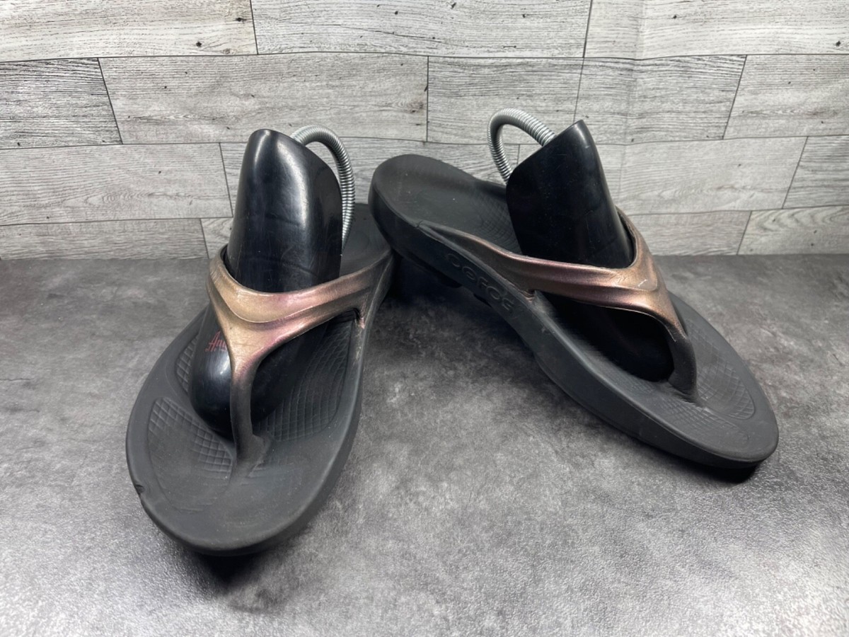 OOFOS OOlala Luxe Recovery Sandals Women 41 / 10M Shoes  display picture 2