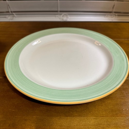 4 platos de cena Steelite International Rio Green Slimline 10" nuevos - Imagen 2 de 5