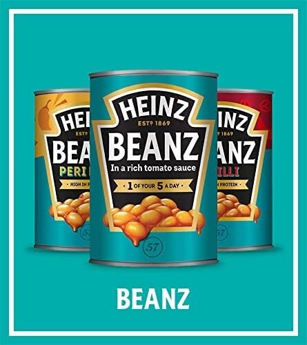 PACK OF 6 Beanz Heinz Baked Beans In Tomato sauce 415g - Picture 5 of 5