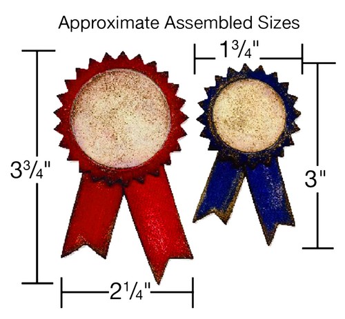 Sizzix Bigz Prize Ribbons die #659438 Retail $19.99 designer Tim Holtz - Picture 5 of 6