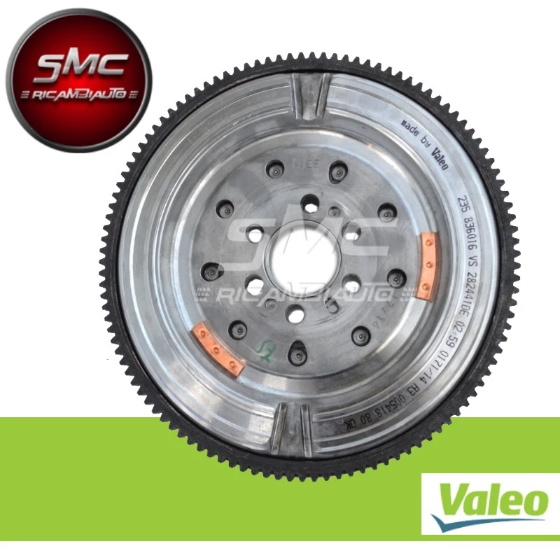 KIT FRIZIONE + VOLANO ORIGINALE VALEO ALFA ROMEO 147 1.9 JTD/JTDM 88Kw/120cv - Bild 2 von 4