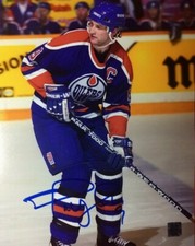 SHAYNE CORSON EDMONTON OILERS SIGNED AUTOGRAPHED 8x10 