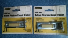 Stanley 40-2124, Bifold Door Bottom Pivot and Jamb Bracket, Lot of 2, FREE SHIP