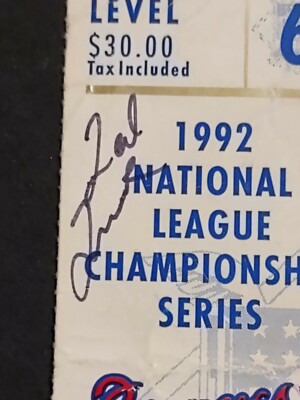 RIP TED TURNER HERO LEGEND TNT TBS OWNER SIGNED ATLANTA BRAVES