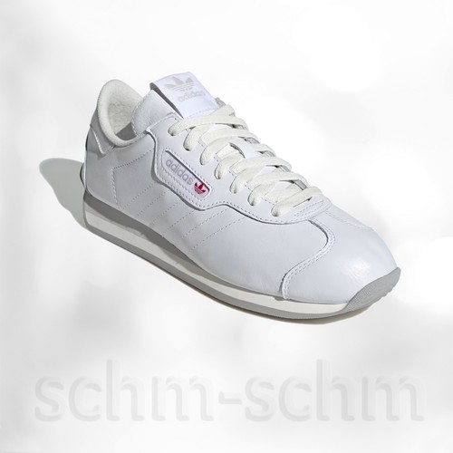 $110 MUJER ADIDAS ORIGINALES COUNTRY CUERO RETRO SUAVE TALLA 9 IH0975 NUEVO - Imagen 3 de 6