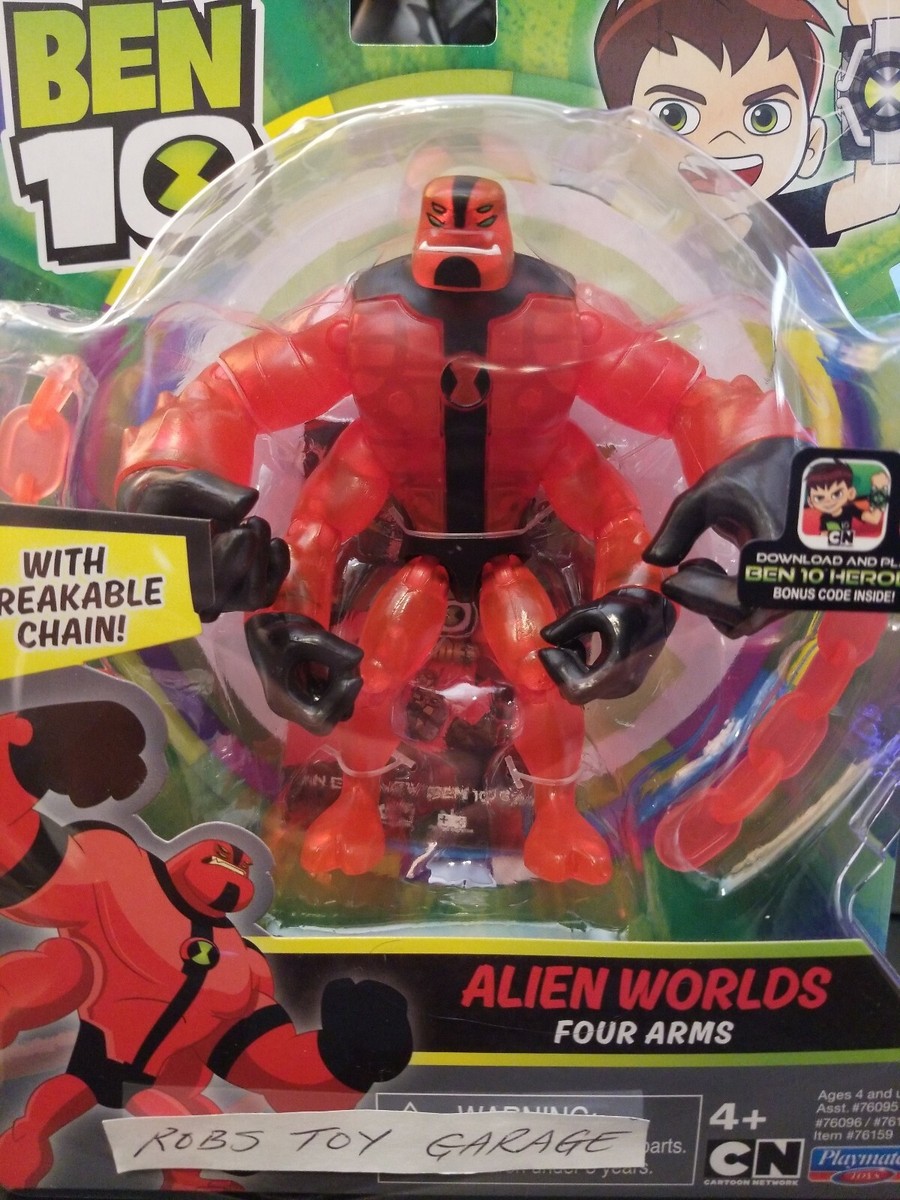 新品・未開封　BEN10 フィギュア　FOUR ARMS Ben 10 Omniverse 4-Inch Four Arms Action Figure | eBay