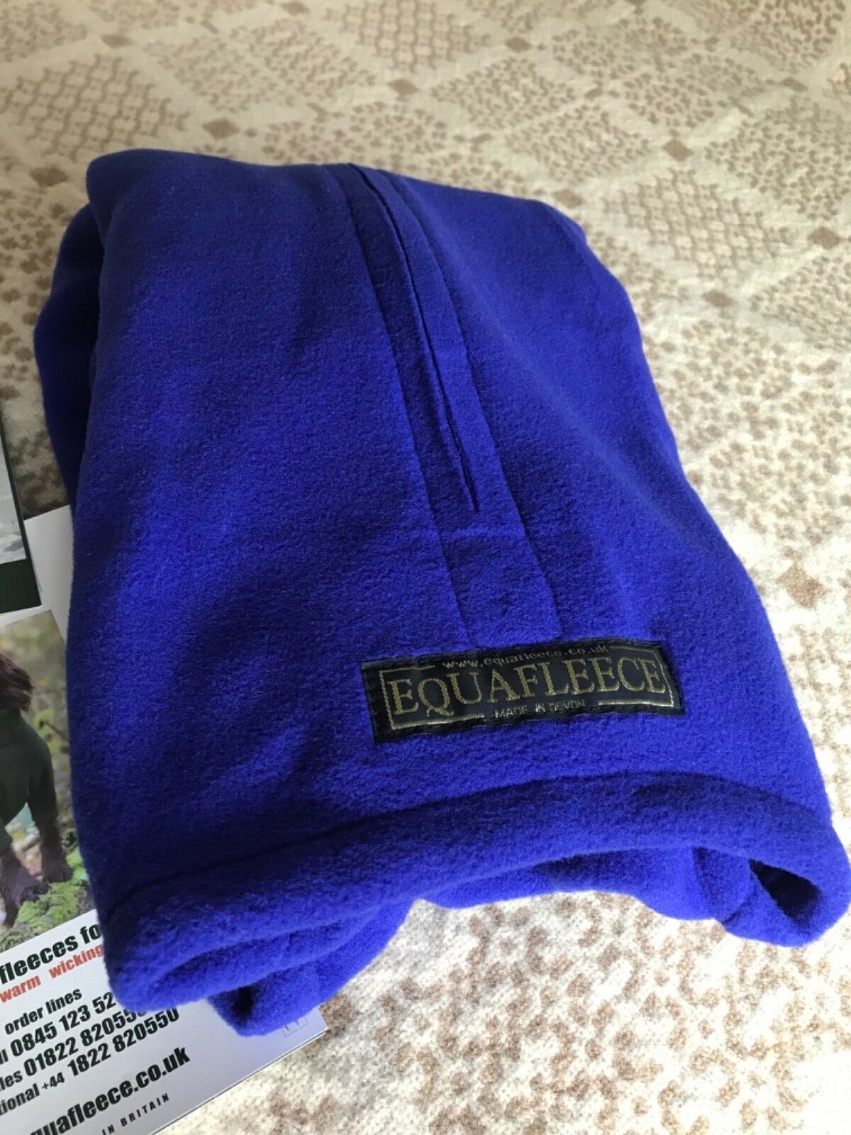 New Equafleece 26 Slim with Zip Blue Polartec eBay