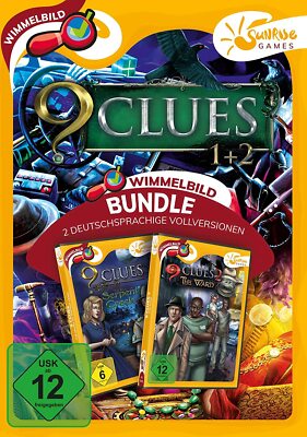 9 Clues 1+2 Sunrise Games PC Spiel Wimmelbild Neu & OVP