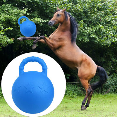 Pferde Kauball Anti-Burst 25cm Pferd Hüpffußball Heavy Duty Hüten