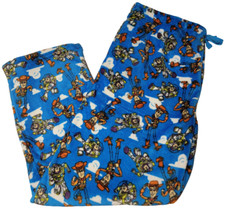 Official Disney Toy Story Blue Comfy Pajama Sleepwear Lounge Pants Woody Buzz