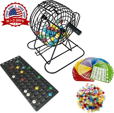 juego de mesa bingo completo para adultos y ninos juegos game Nuevo con 50 cards