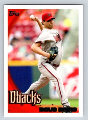 2010 Topps #12 Doug Davis Arizona Diamondbacks