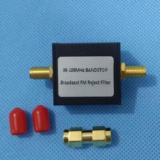 Broadcast FM Band Stop Filter 88-108M Reduces Noise High Quality Accessory