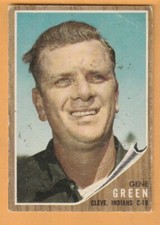 Gene Green Cleveland Indians 1962 Topps #78 Sanger California