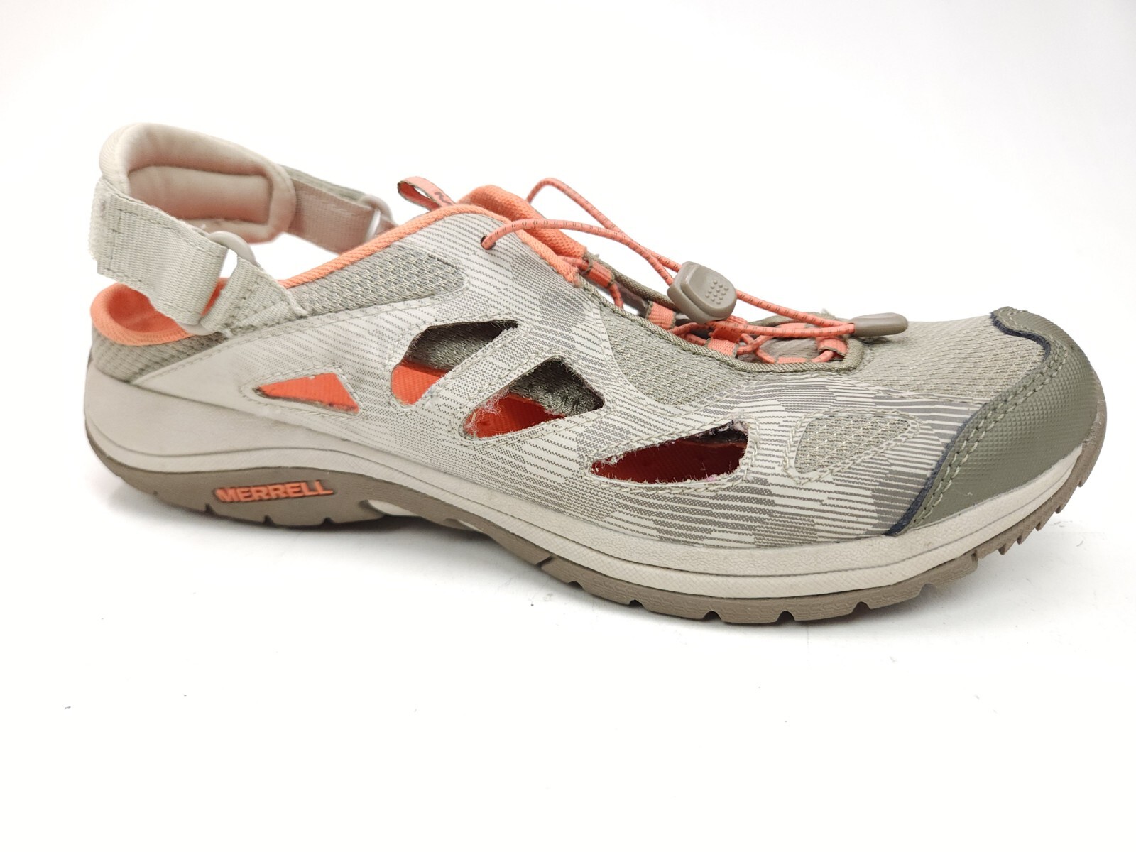 Merrell sandali donna taglia 9 alluminio corallo escursionismo outdoor J343965C