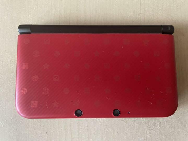 Nintendo 3DS XL LL Super Mario Bros 2 Red Console Stylus Japanese