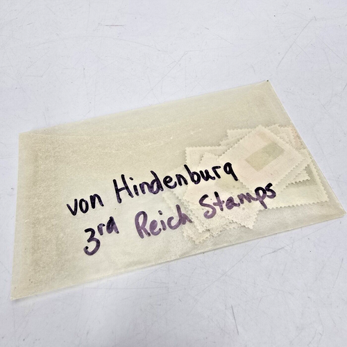Lote de 17 estampillas alemanas del Reich alemán Paul Von Hindenburg de colección Alemania - Imagen 8 de 10