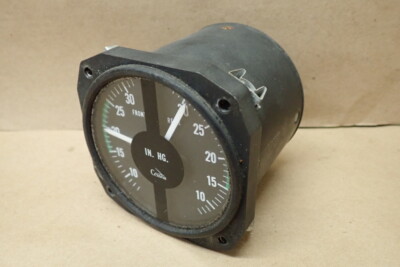 1969 Cessna 337D Skymaster Doppel Motor Krümmer Druck Messgerät