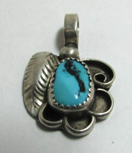 Vintage Navajo Native American R Chee Sterling Sil