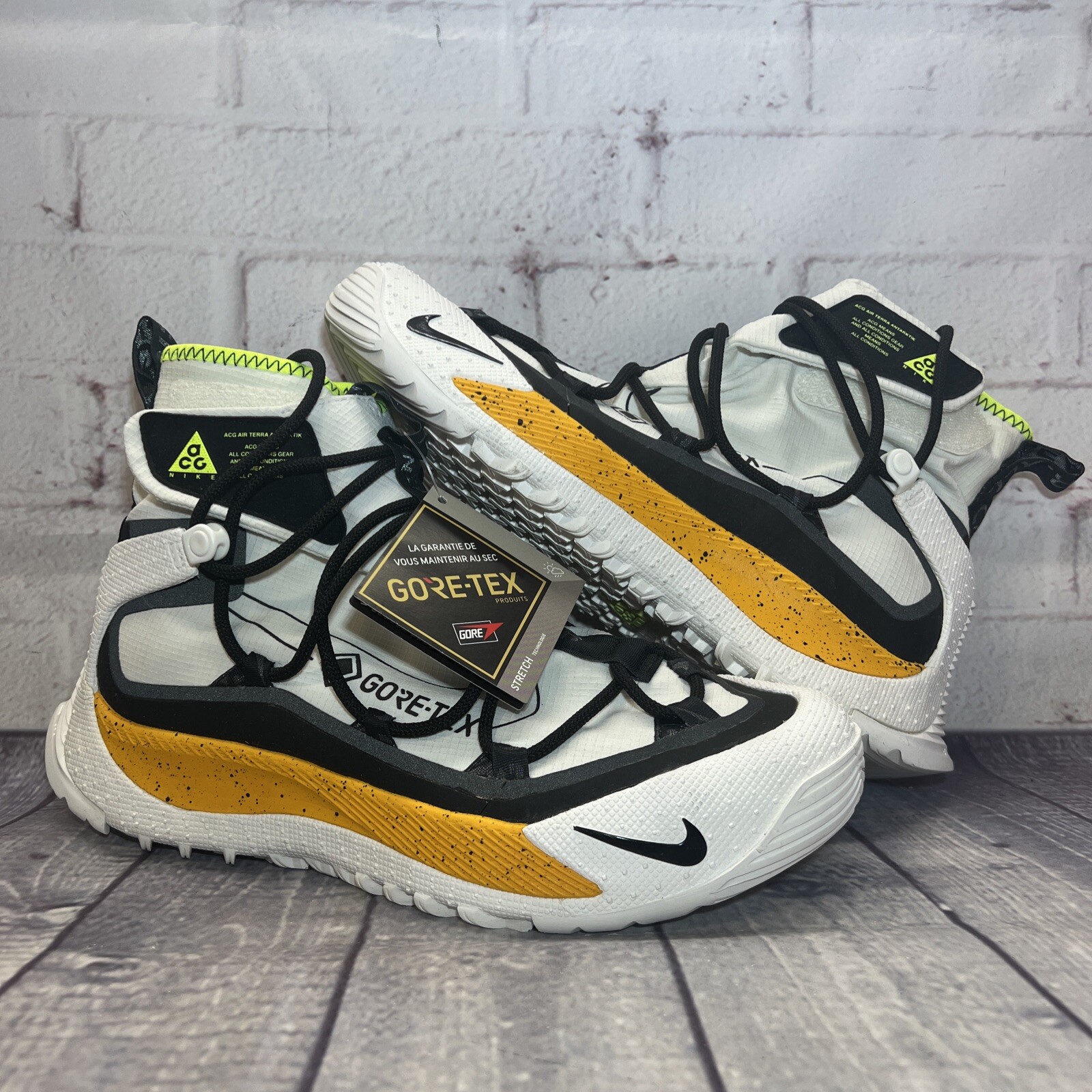 Size 6 - Nike Air Terra Antarktik Gore-Tex ACG University Gold 2020 for  sale online | eBay