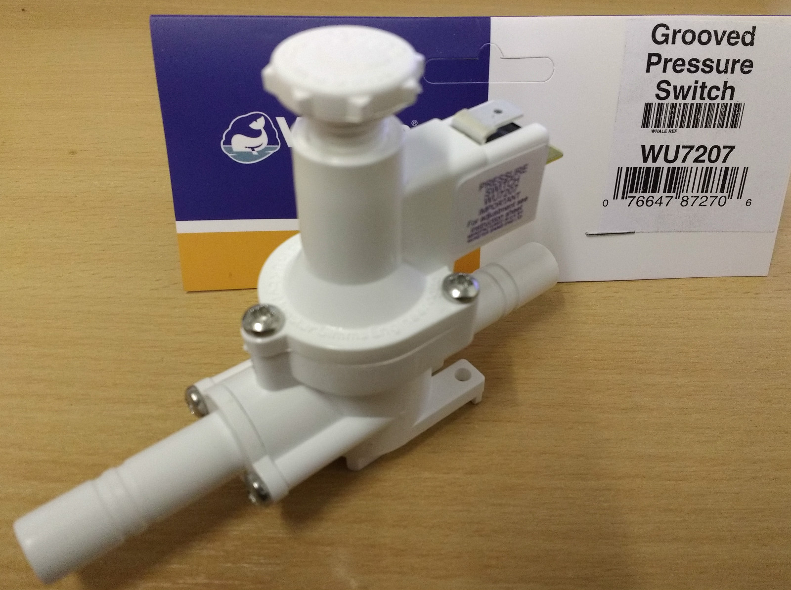 WHALE Grooved Pressure Switch WU7207 - Caravan / Motorhome