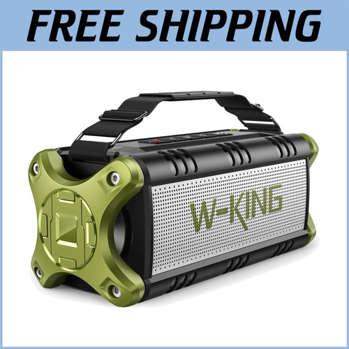 Bluetooth Speaker with Bass Boost - Wireless, Portable, and Shockproof