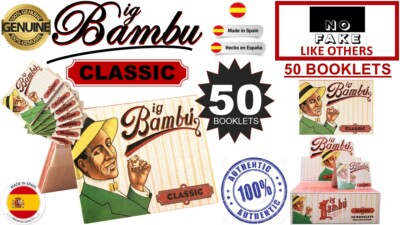 New BIG BAMBU CLASSIC 50 Booklet 100% Authentic Bambu (No Fake) SPAIN (50 Books)