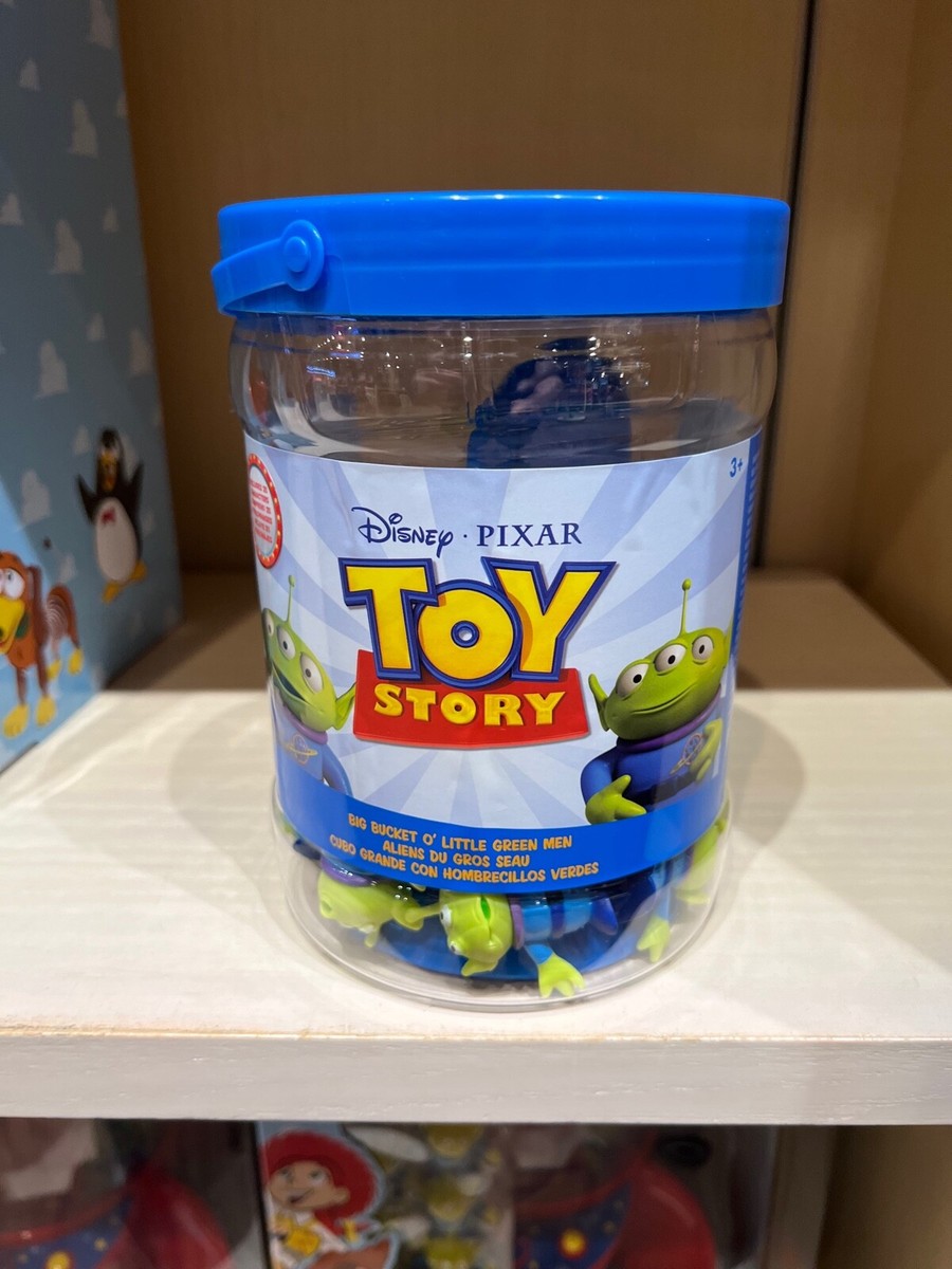 Disney Toy Story Bucket of Little Green Men Aliens NEW | eBay