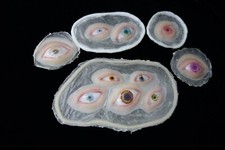 Special effects makeup prosthetics. Eyes. Many eyes