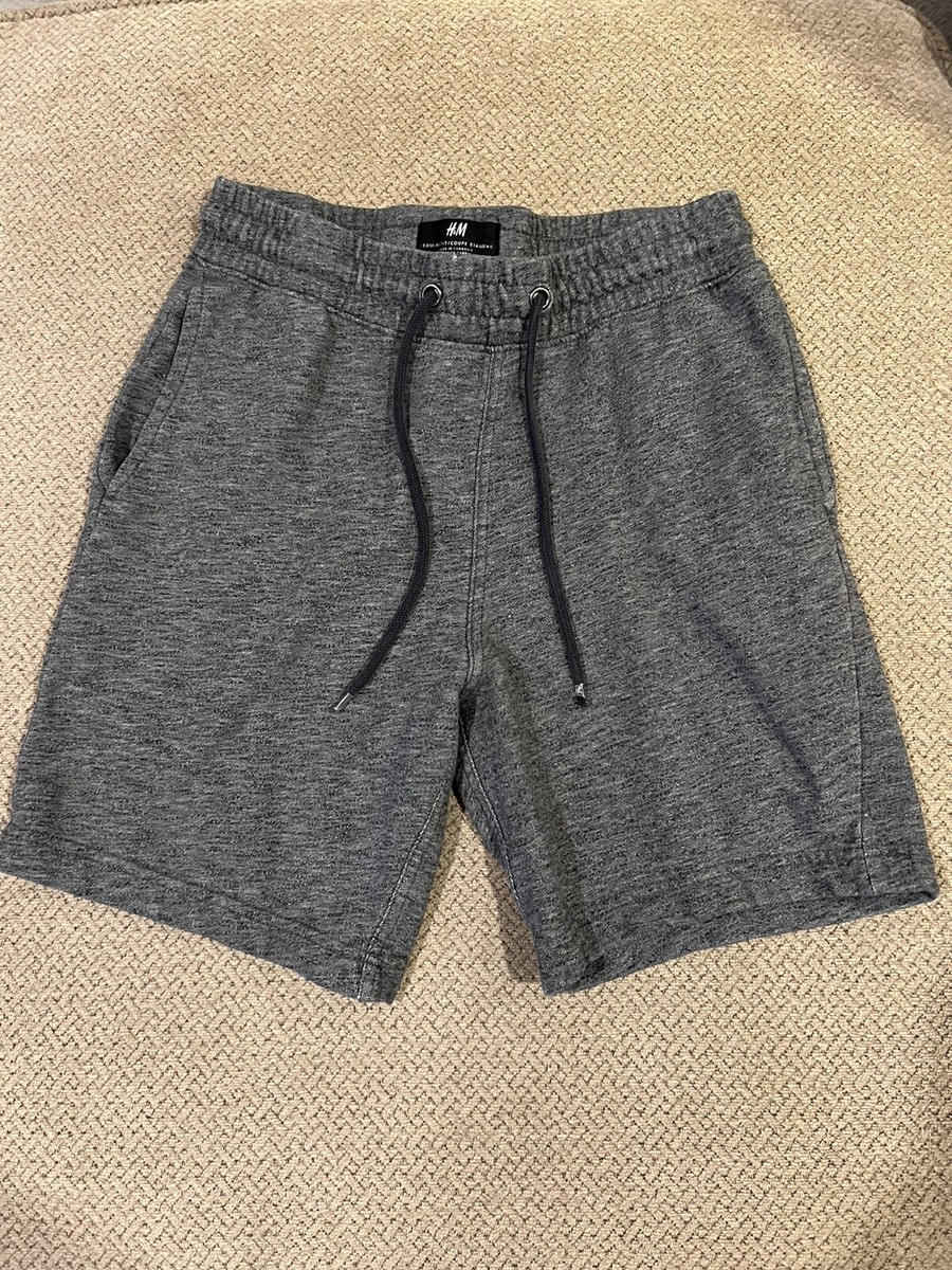 Clothing Grey Short Sweatpants Men's H&M Sweatpants Sweat Cotton