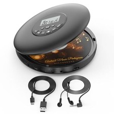 Tragbarer CD Player-Compact Discman CD Player-Persönlicher Musik-Player mit C...