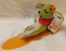 Dakin Dream Pets Hawaiian Hound Green Dog Surf Board 45983 Born 1967 21 NEW 8"