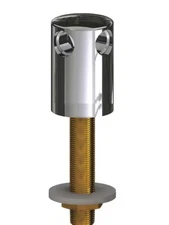 (1) LOT Of 5:  Chicago Faucet Turrets, 1 Single, Quad, (1) 90, (2) 180