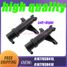 Boquilla pulverizadora lavadora faros L+R 2 piezas para BMW E60 E61 5S 535i M5 61677038415