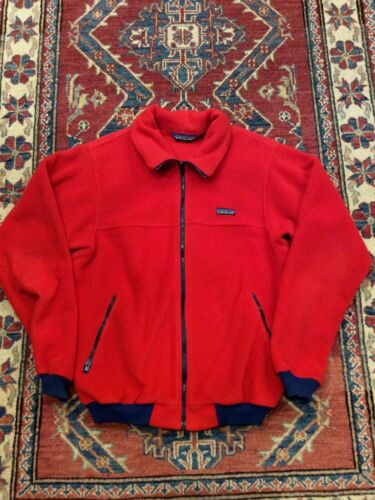 Rare Vintage 1980s Patagonia Fleece  Big Logo USA 