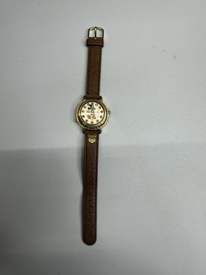 Vintage Lorus Disney Mickey Mouse Musical Small World Watch 