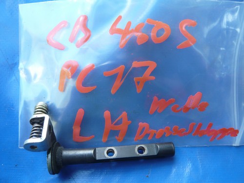 Honda CB 450 S Typ PC17 Drossel Klappen Welle links Shaft Valve LH Vergaser